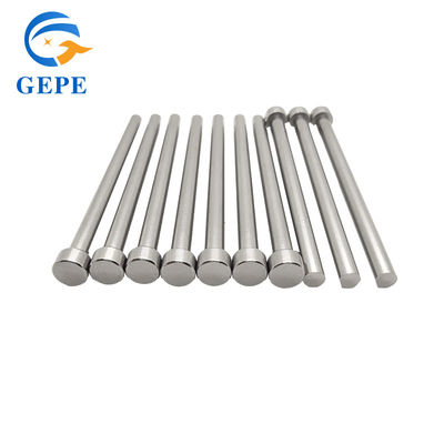 SKD61 Full Hard Flat Ejector Pin, Punch Ejector Pins Nitruração endurecida Pin de suporte de molde