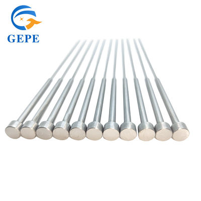 Precision H13 / SKD61 Ejector Pin Tolerância Ejector Pin personalizado