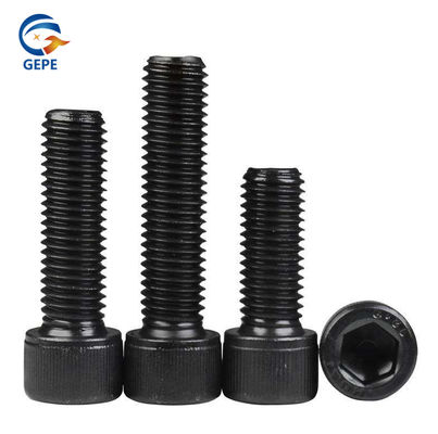 Parafusos de tomada hexagonais de Allen de óxido negro grau 12.9 parafusos de tomada hexagonais parafusos de cabeça de tampa