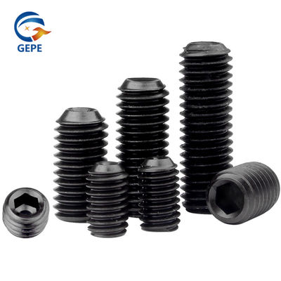 DIN916 Nuts e parafusos de óxido negro de aço carbono de grau 12.9 33H 45H