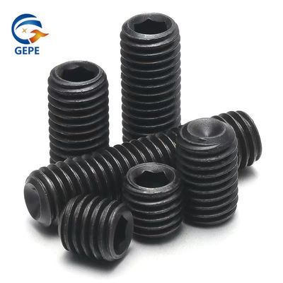 DIN916 Nuts e parafusos de óxido negro de aço carbono de grau 12.9 33H 45H