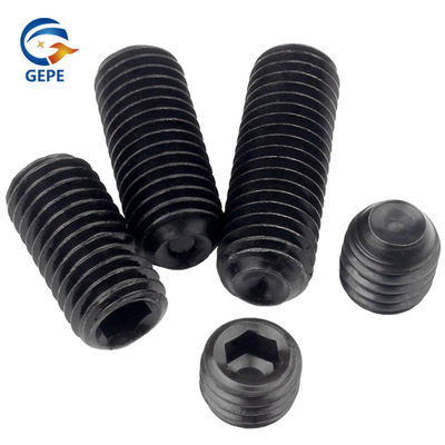 DIN916 Nuts e parafusos de óxido negro de aço carbono de grau 12.9 33H 45H