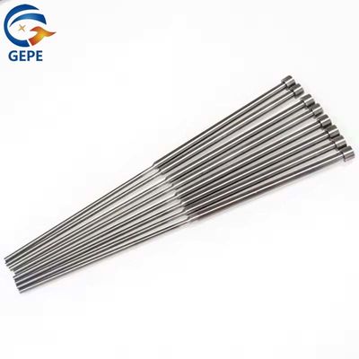 Pin de ejeção de molde de precisão de secção dupla / pin de ejeção reta resistente a altas temperaturas