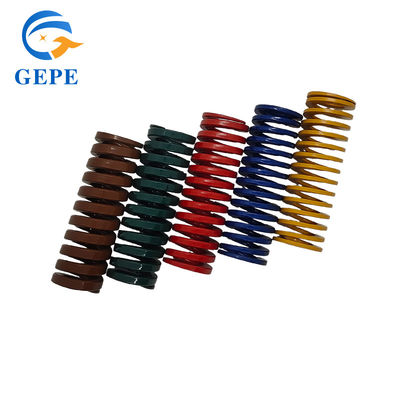 Mediu Load Injection Mold Spring 65mn Red Die Springs Padrão JIS