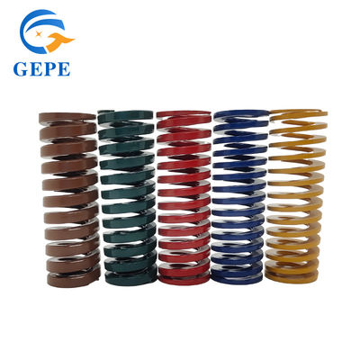 Não-padrão Yellow Die Springs Steel 65mn Mold Spring JIS Standard