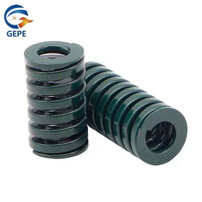 Tamanho padrão Mould Spring Green Die Springs Material personalizado 65mn