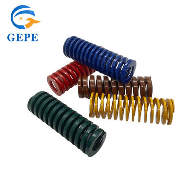 Tamanho padrão Mould Spring Green Die Springs Material personalizado 65mn