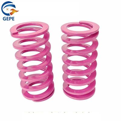 Fonte de compressão de molde rosa-púrpura