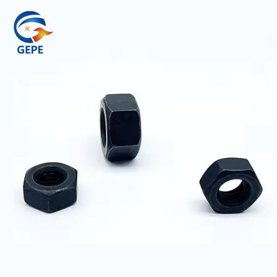 Nozes e parafusos hexadecimais de aço carbono